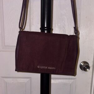 Christian Siriano Deep Purple Shoulder Bag